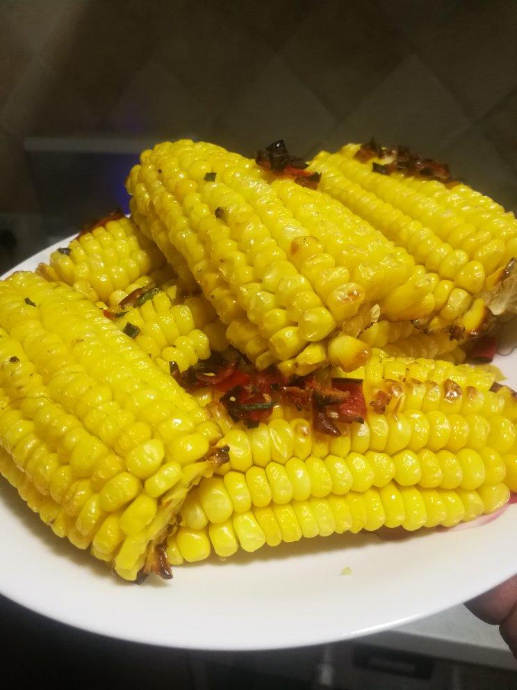 烤玉米