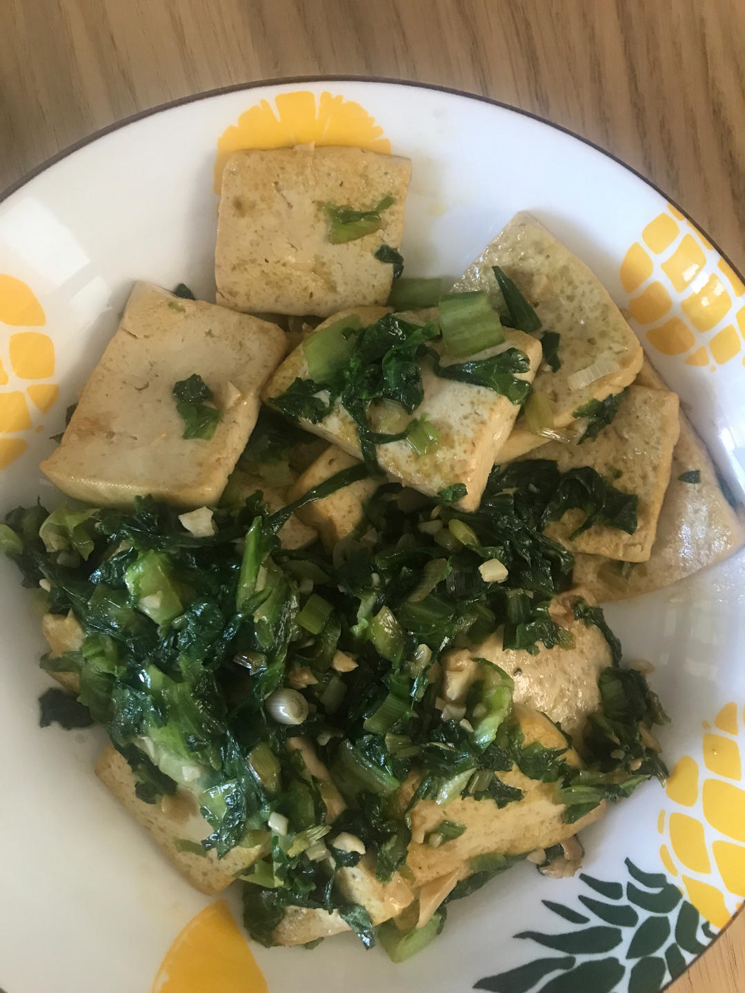 低脂生菜炒豆腐