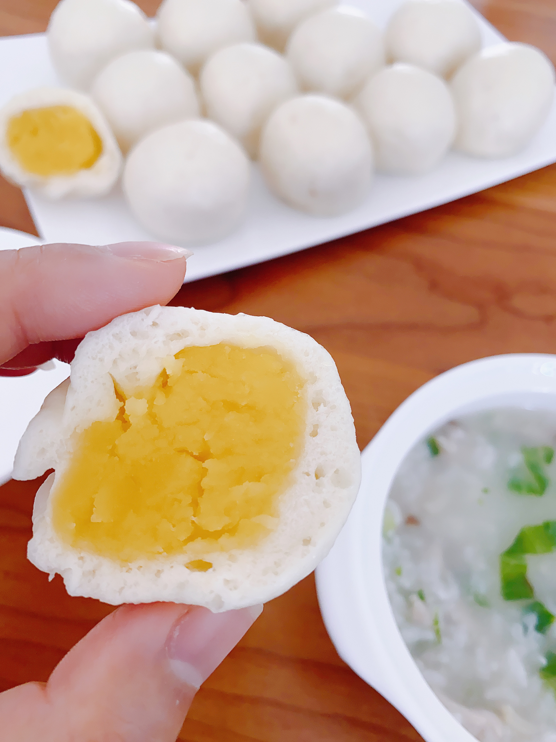 轻松自制水晶虾饺和香浓奶黄包