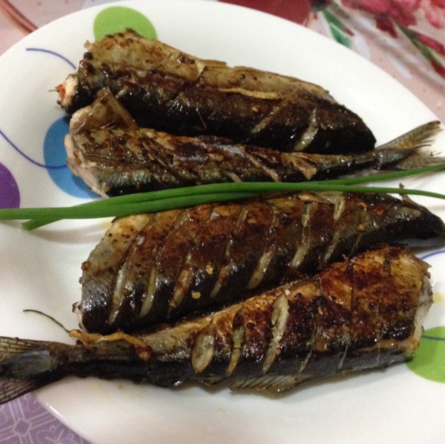 香煎秋刀鱼