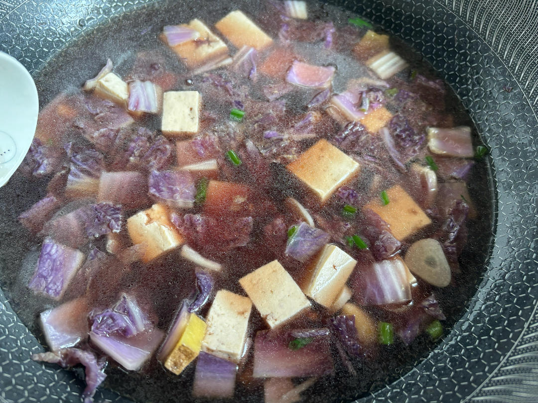 白菜豆腐这样做😋连汤汁都不剩🔅鲜美又美味