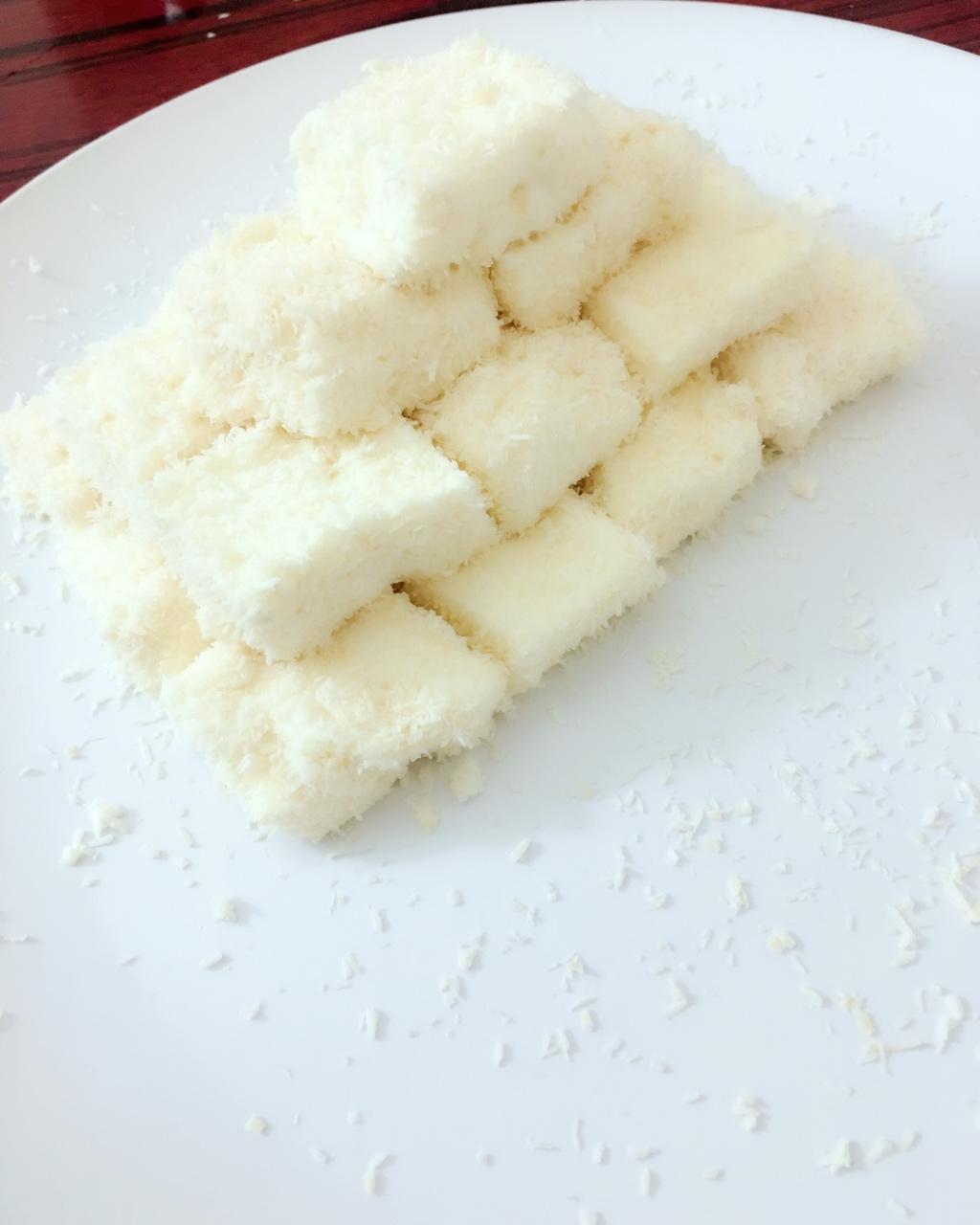 椰蓉牛奶小方-无淡奶油健康低糖