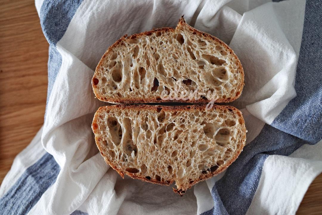 视频教程 天然酵种欧包 基础配方＆制作流程