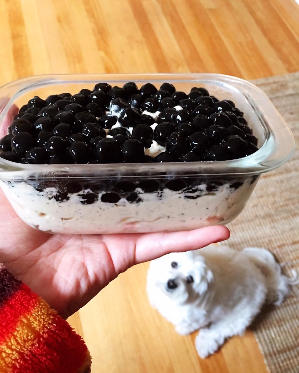 珍珠奶茶蛋糕（少糖少油）