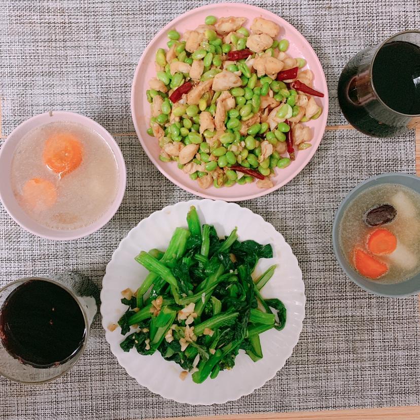超下饭毛豆炒鸡胸肉