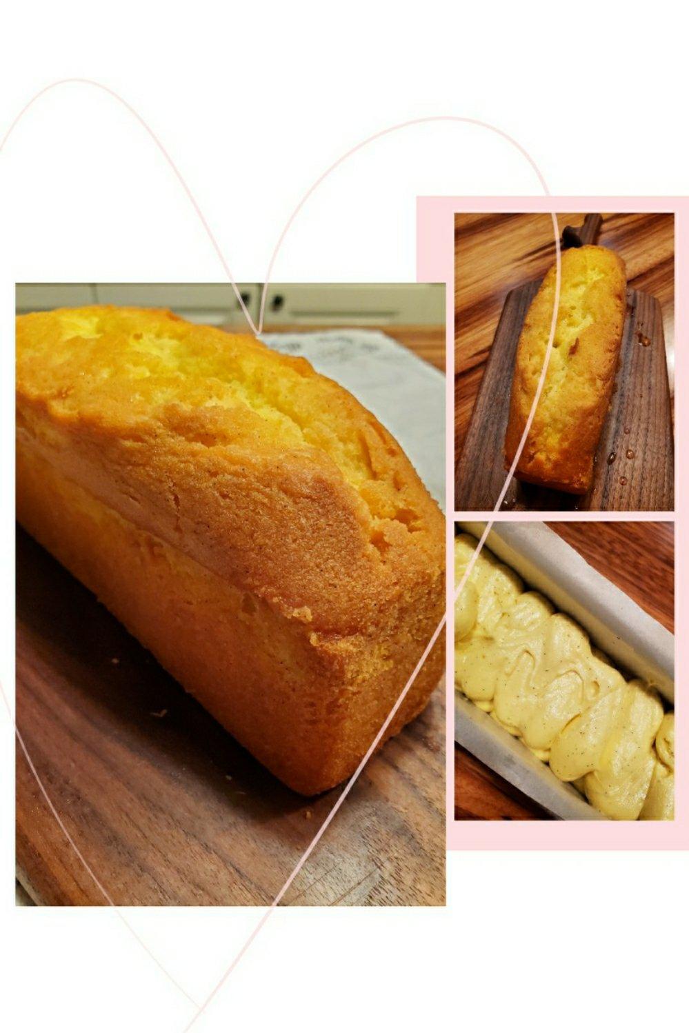 如冰淇淋般の香草磅蛋糕——北鼎烤箱食谱
