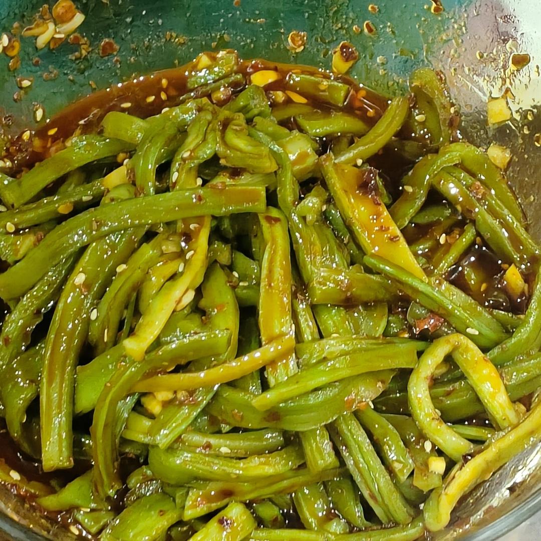 麻椒红油贡菜！