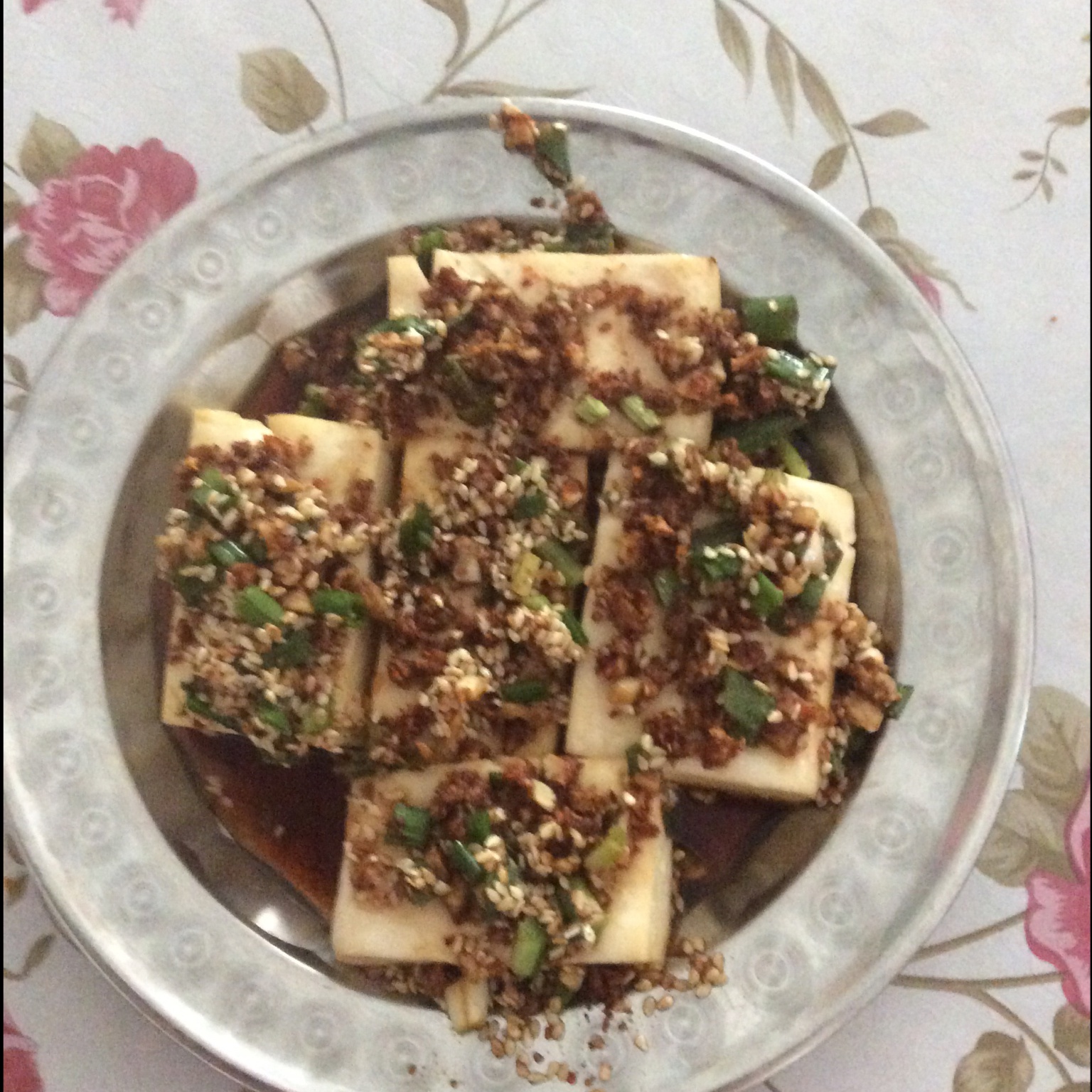 铁板烤豆腐