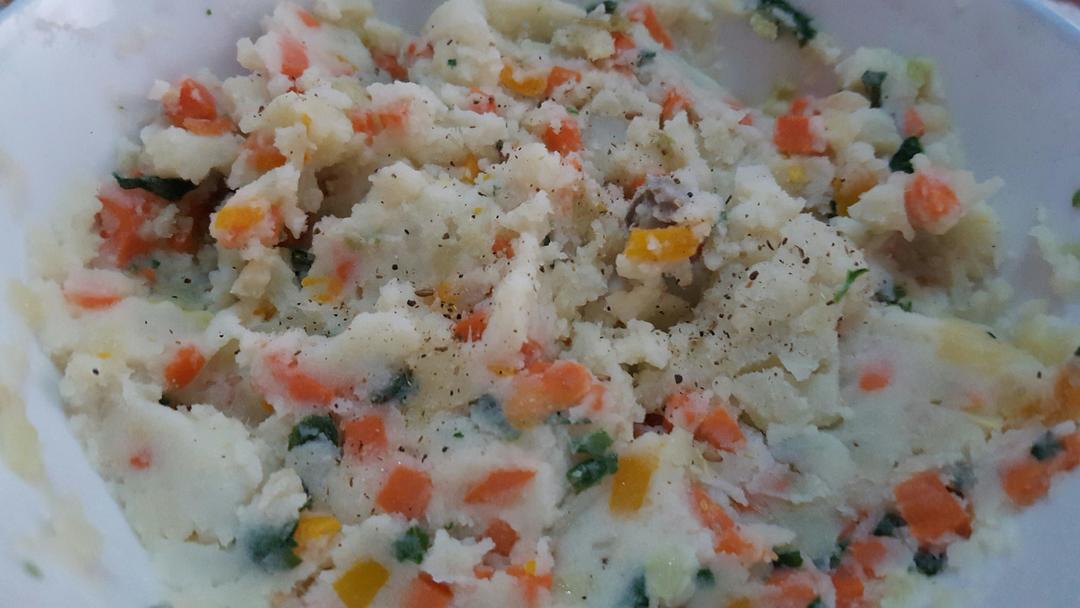 健康的土豆泥（零失败超简单微波炉版）的做法