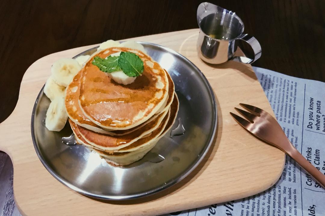 松软的酸奶松饼 Yogurt Pancake（无油无糖）