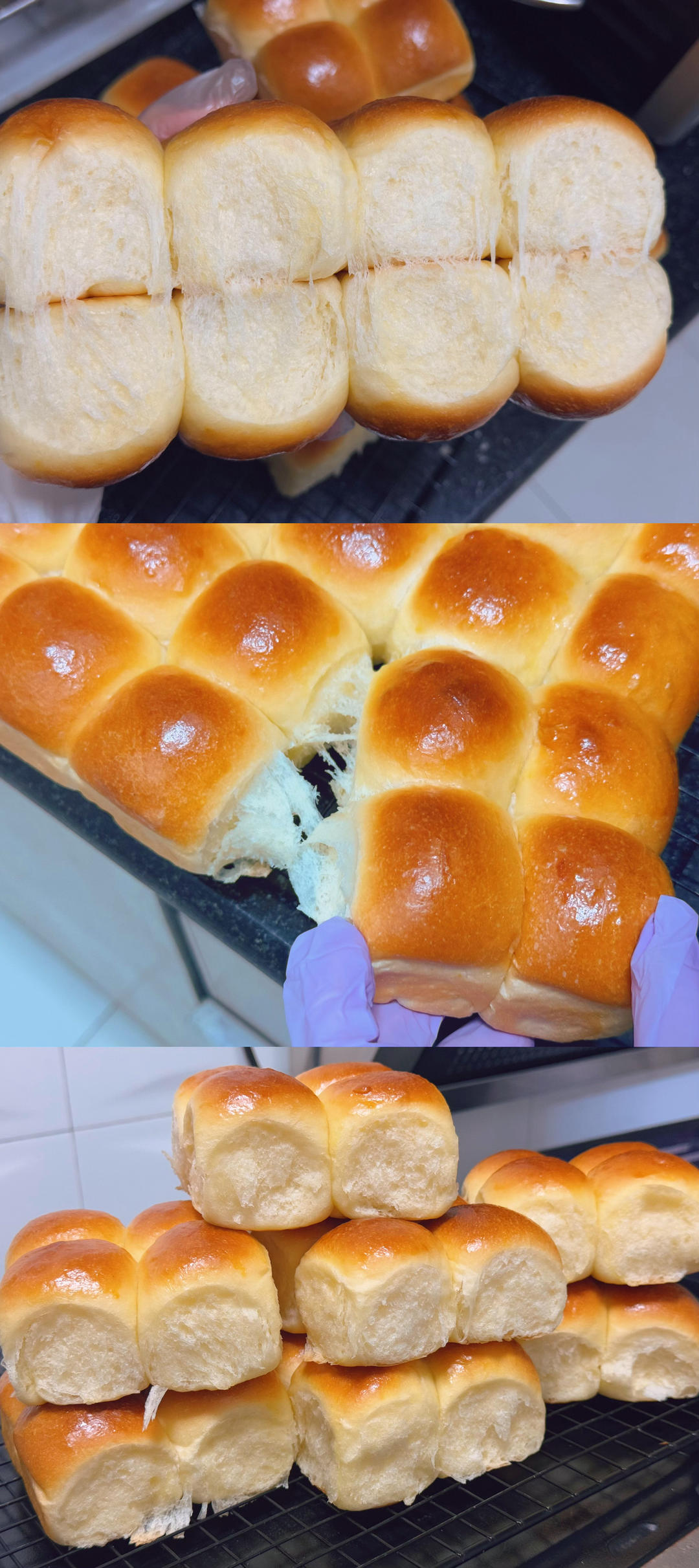 山姆同款黄油餐包，超简单在家就能复刻，卡白办了！