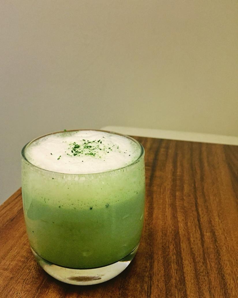 抹茶牛奶