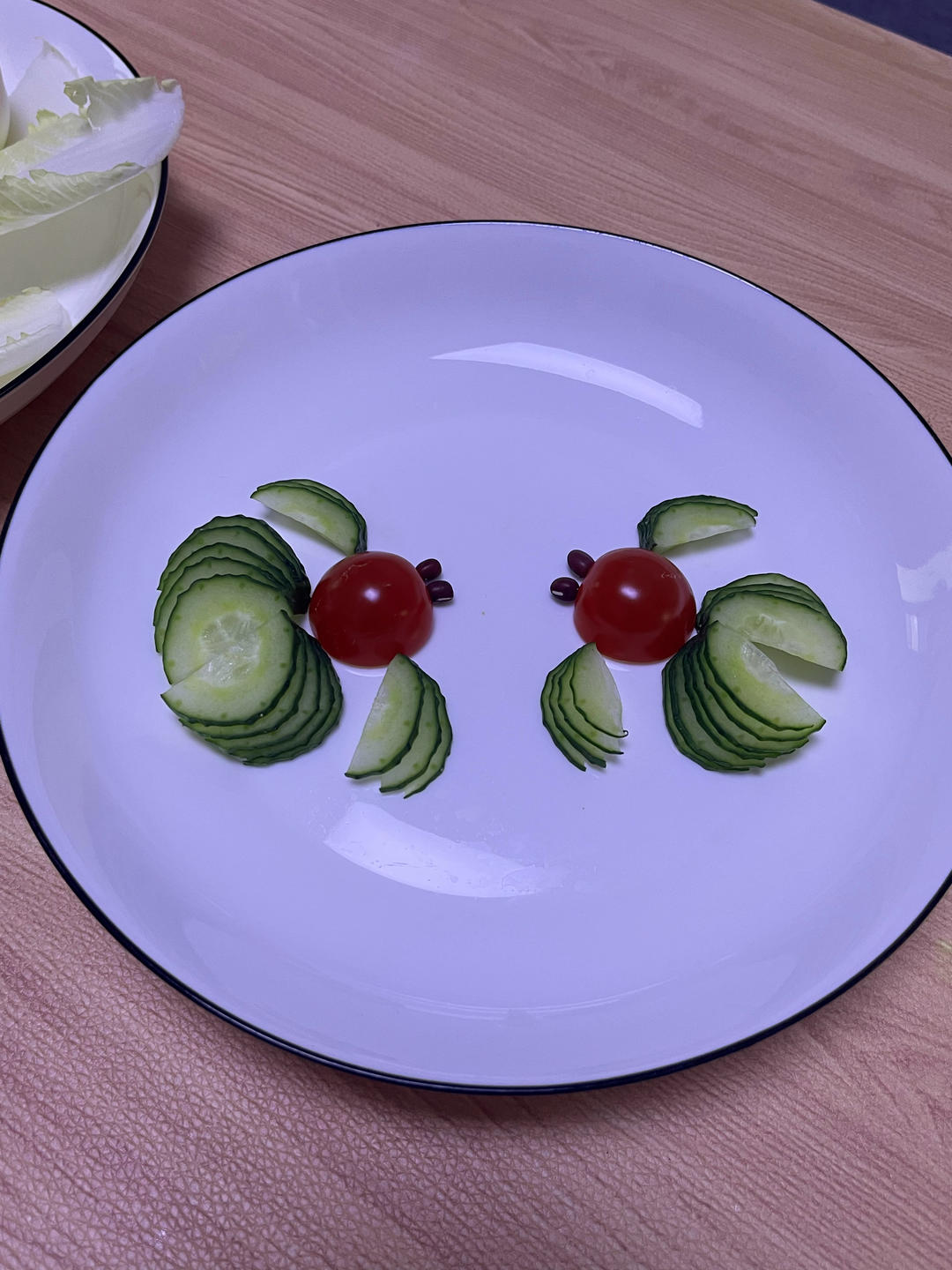 黄瓜摆盘