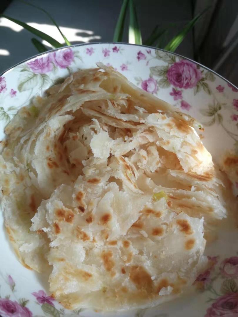 香酥好吃的葱油饼（无猪油版手抓饼皮2）