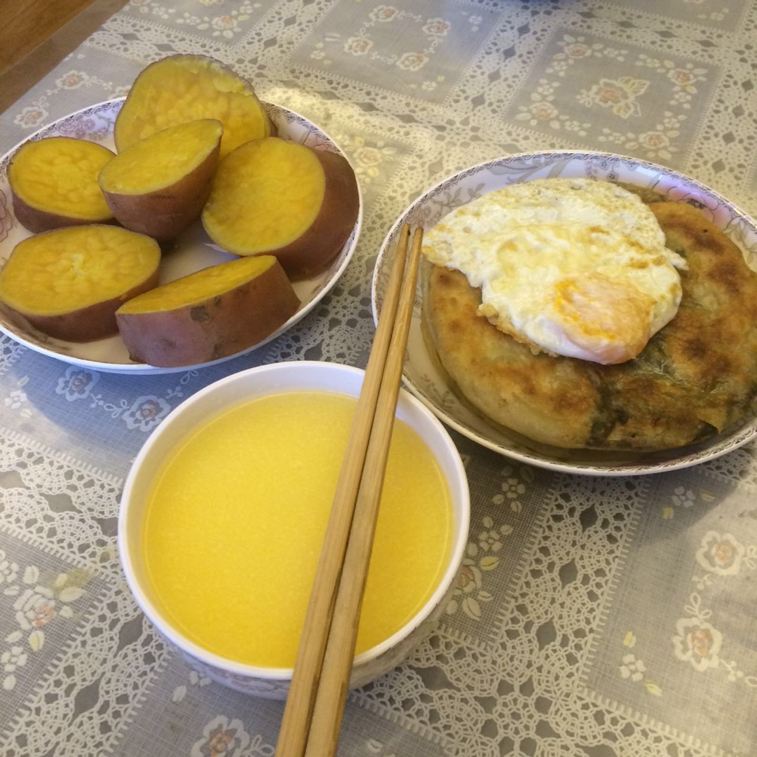 中式早餐图片真实图片