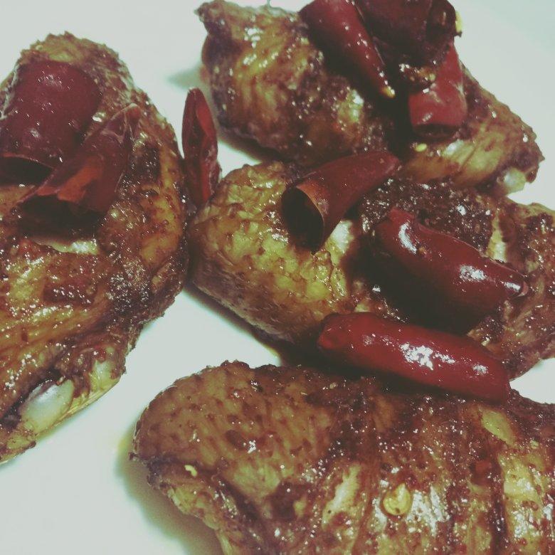 香辣烤鸡翅