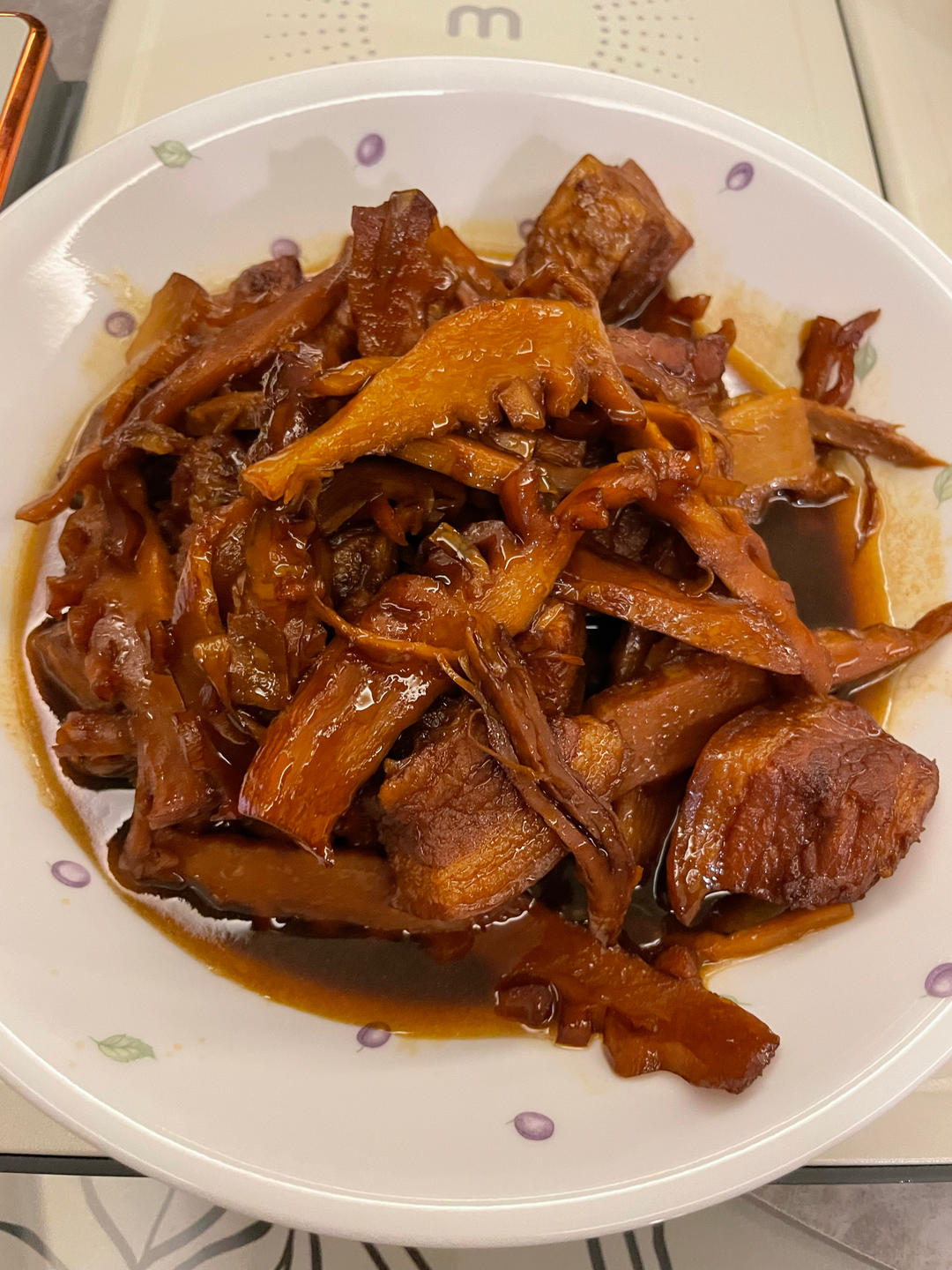 小美锅家宴之热菜（3）：笋干烧肉