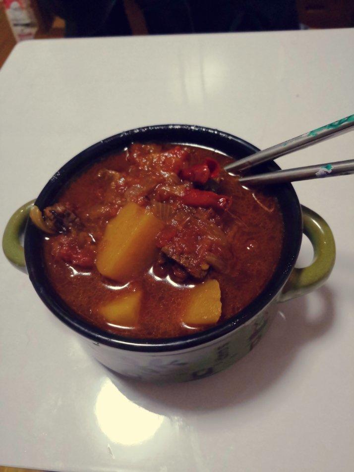 番茄土豆炖牛腩