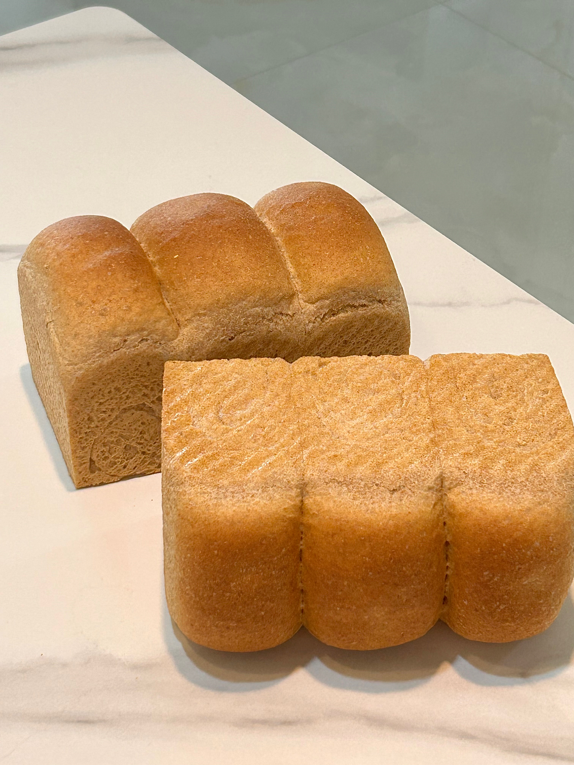 超柔软70%全麦吐司面包（无糖油）
