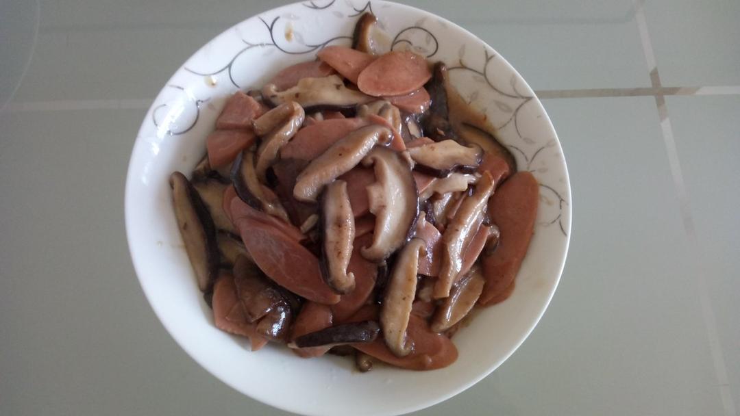 火腿香菇