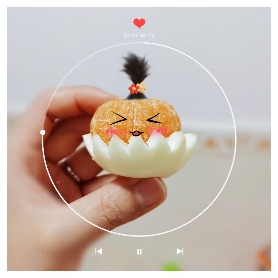 小清新橘子灯笼