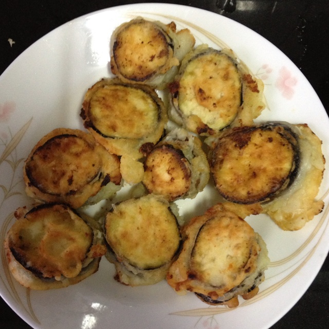 香煎土豆泥茄盒