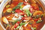 시래기 고등어조림韩式干菜叶炖青花鱼