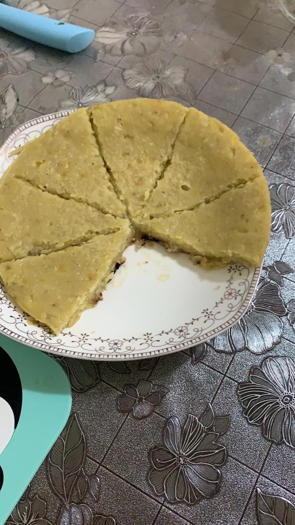 快手早餐香蕉蛋饼