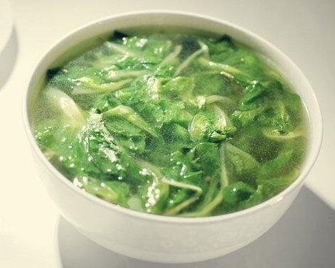 白水煮青菜的做法