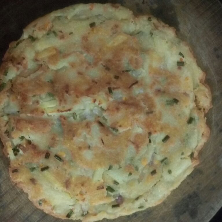 美味洋葱土豆煎饼