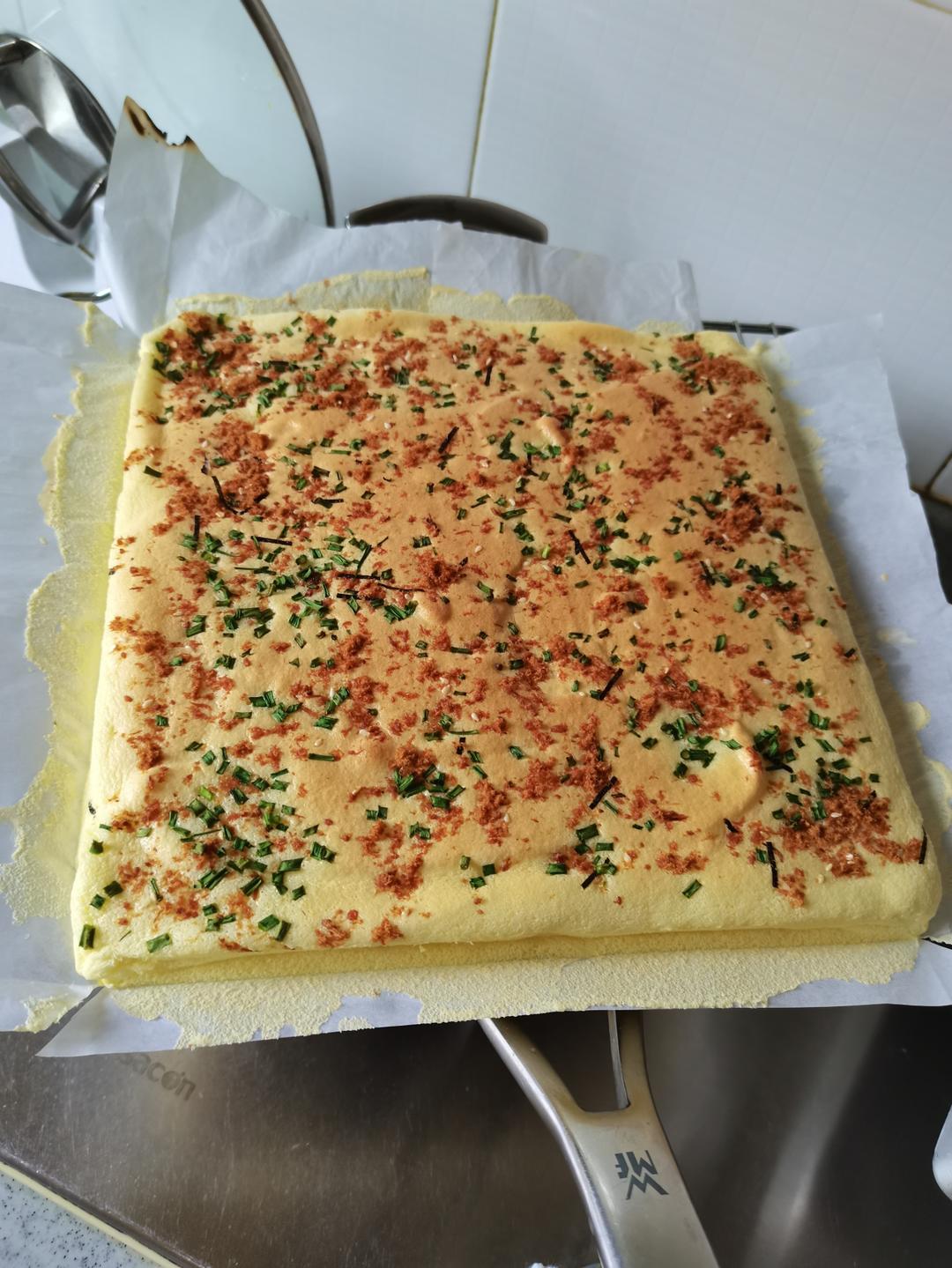 怎么卷都不裂的肉松蛋糕卷