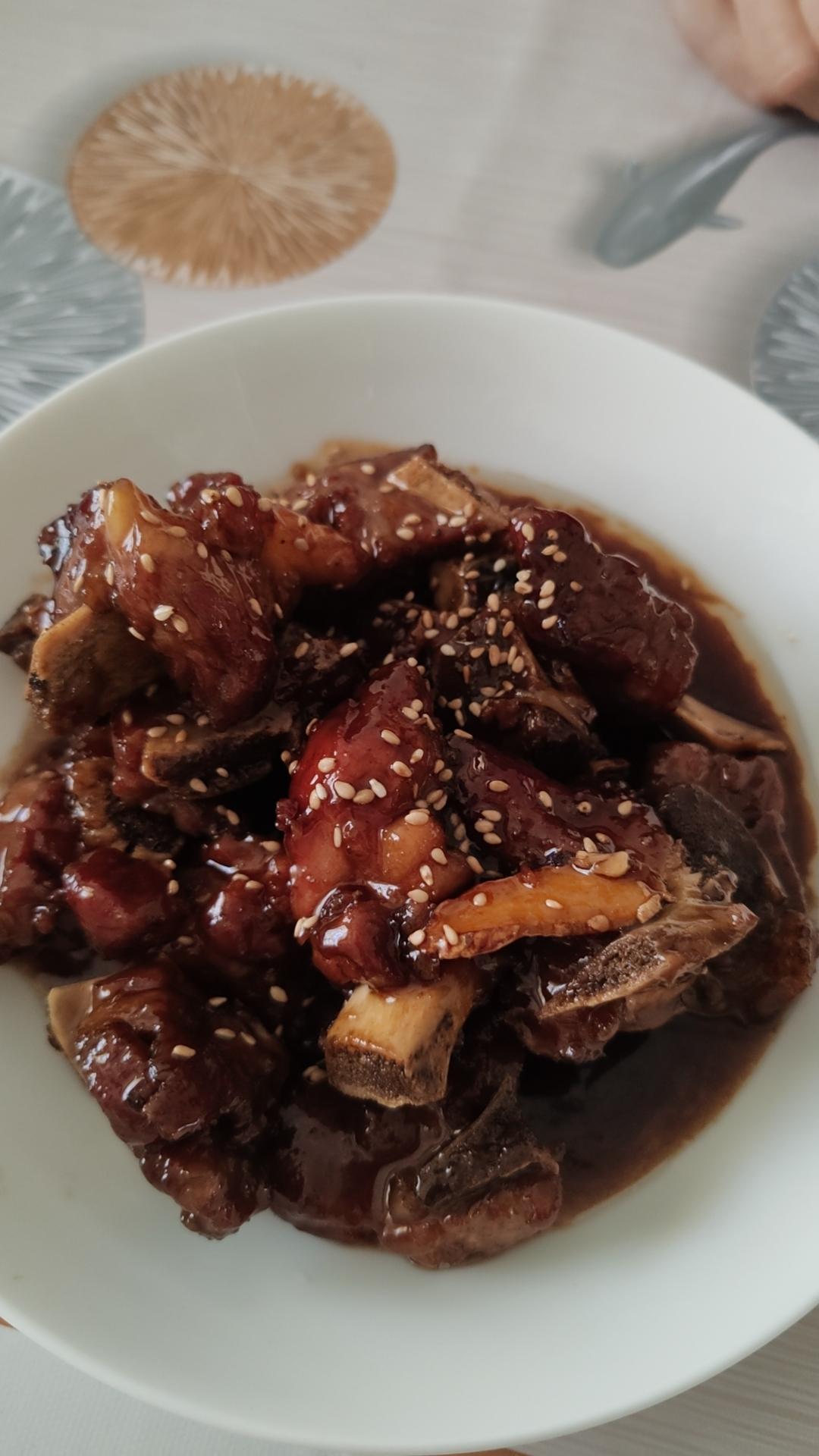 糖醋排骨/糖醋小排（不放油）（12345口诀做出正宗上海本帮）