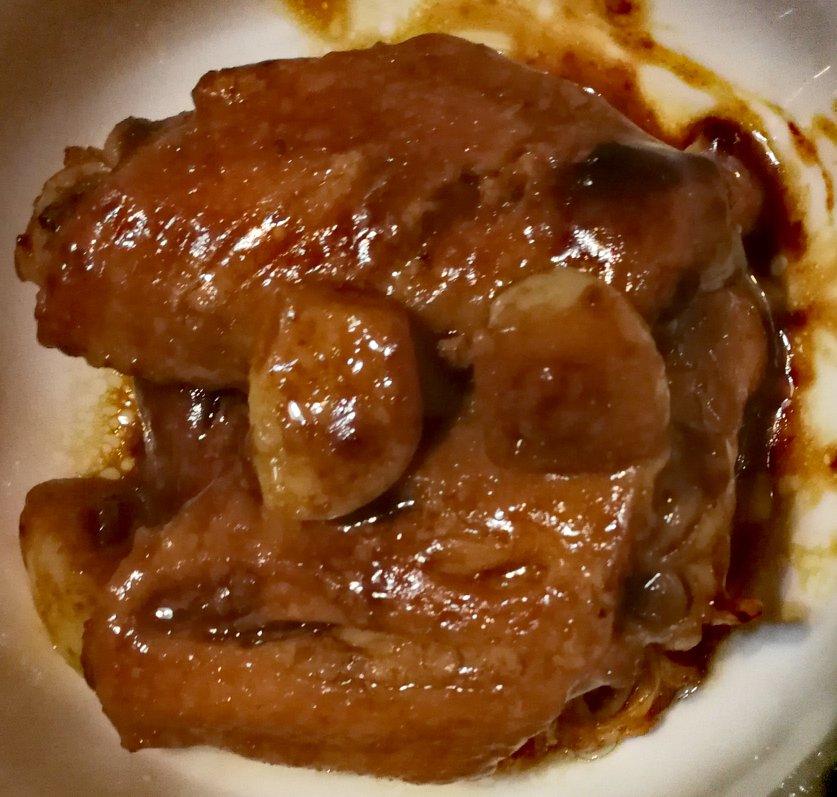 蒜香蚝油鸡翅中