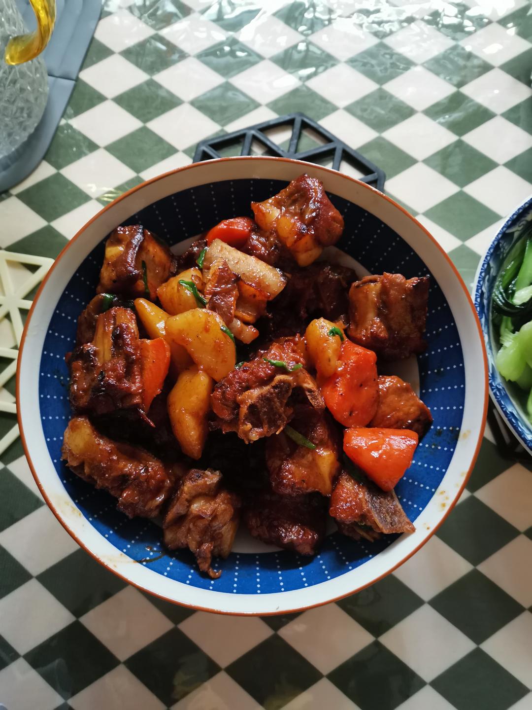 🔥巨好吃的红烧排骨炖土豆❗️懒人版轻松做拿手菜