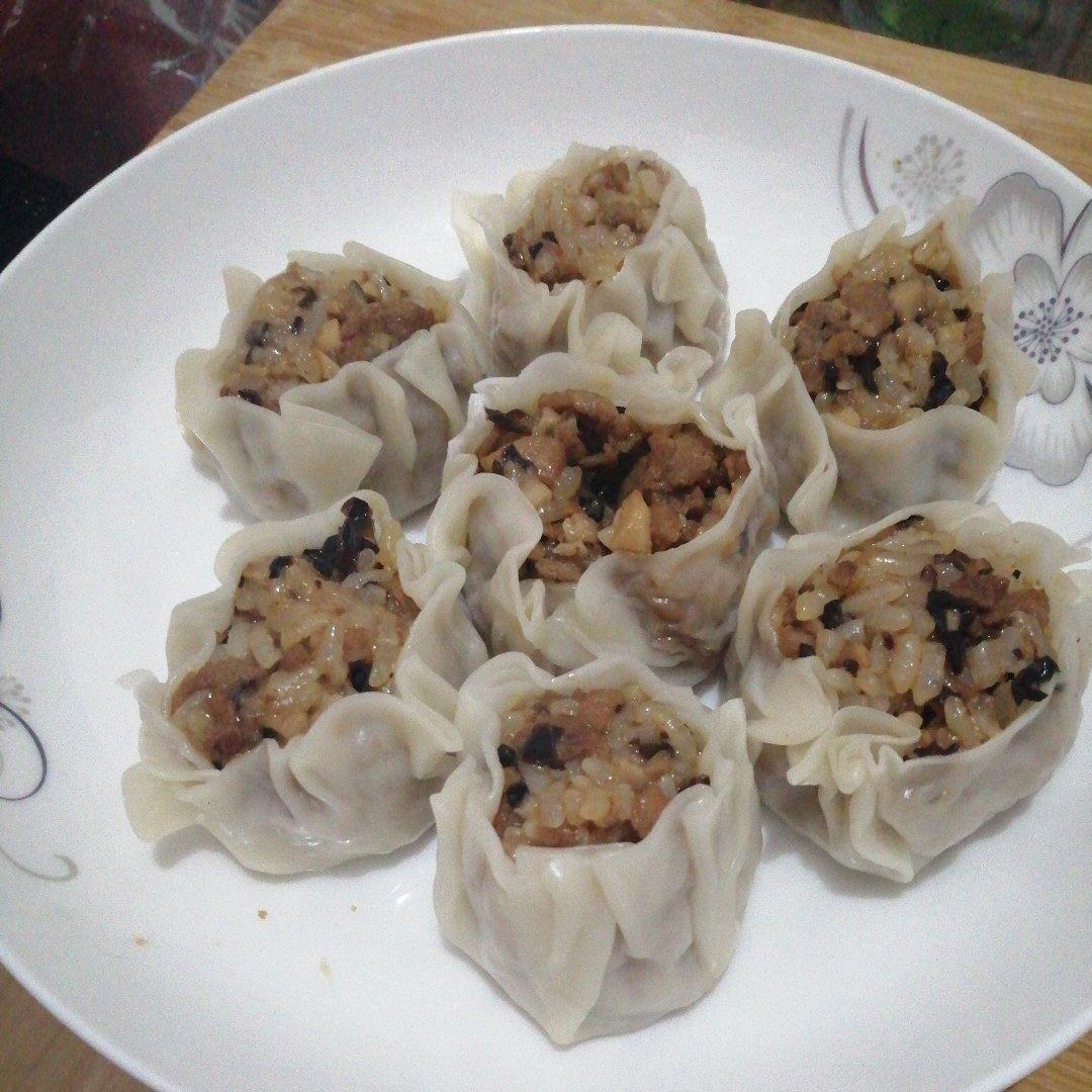 简易糯米烧卖（附烧卖包法）