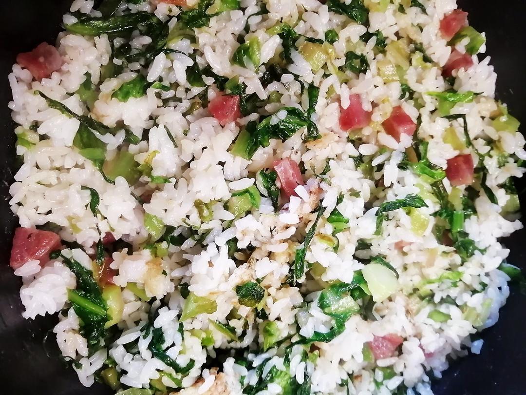 上海菜饭（莴笋叶版）