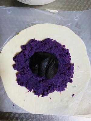 紫薯手抓饼的做法 步骤3