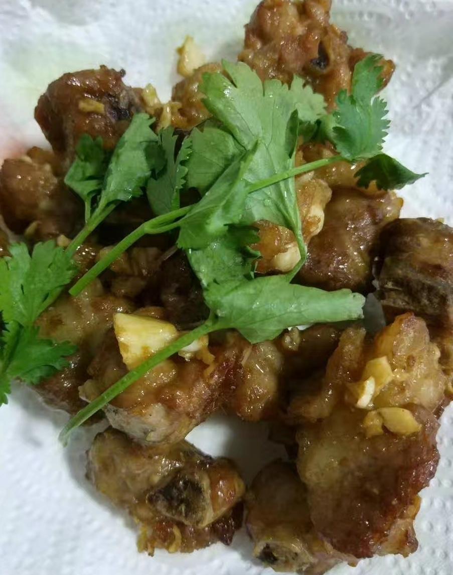 空气炸锅蒜香排骨