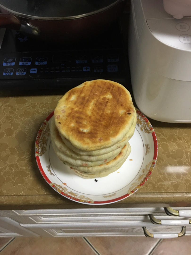 香葱火腿酥饼