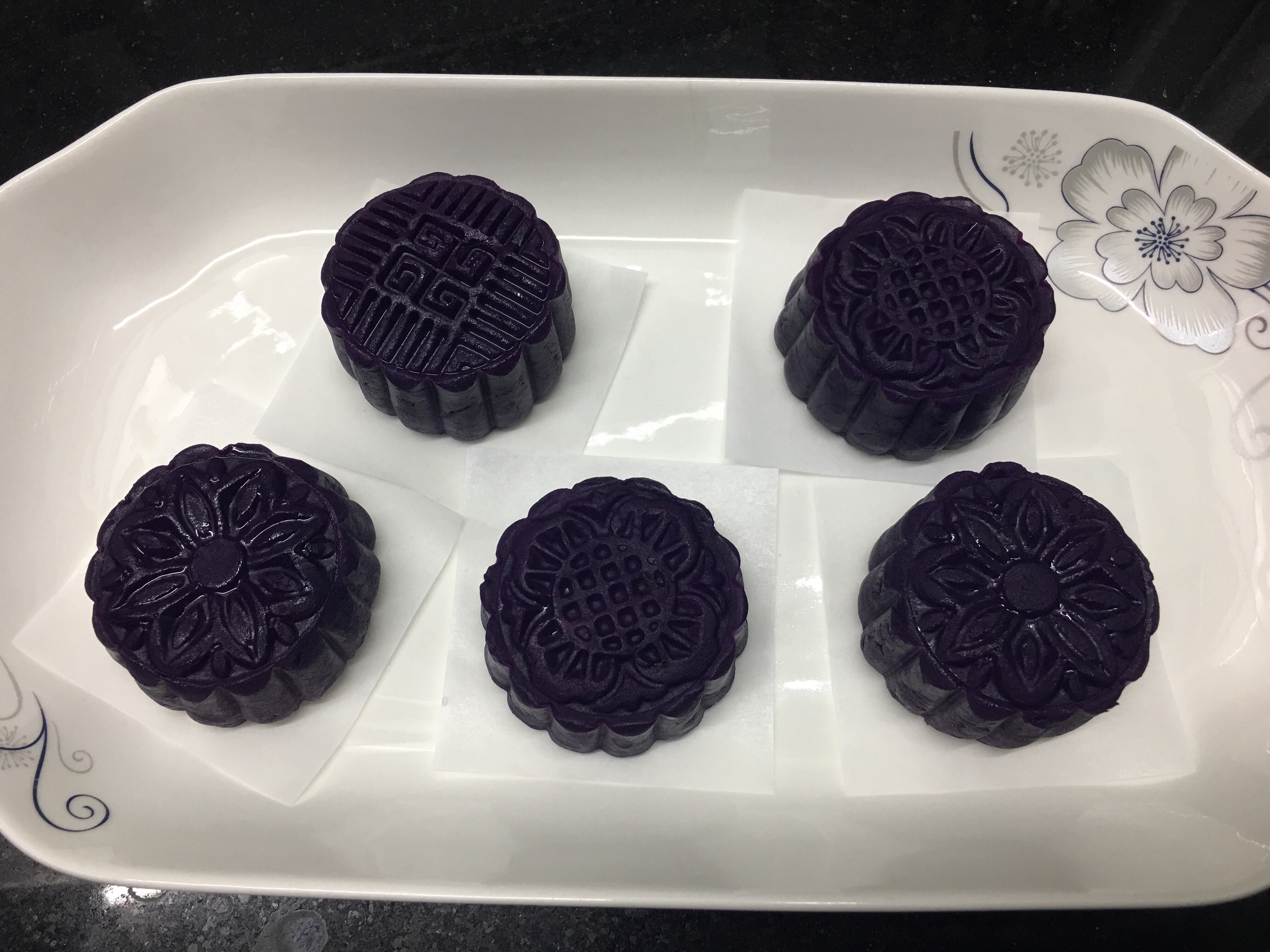 蜂蜜紫薯糕的做法 步骤6