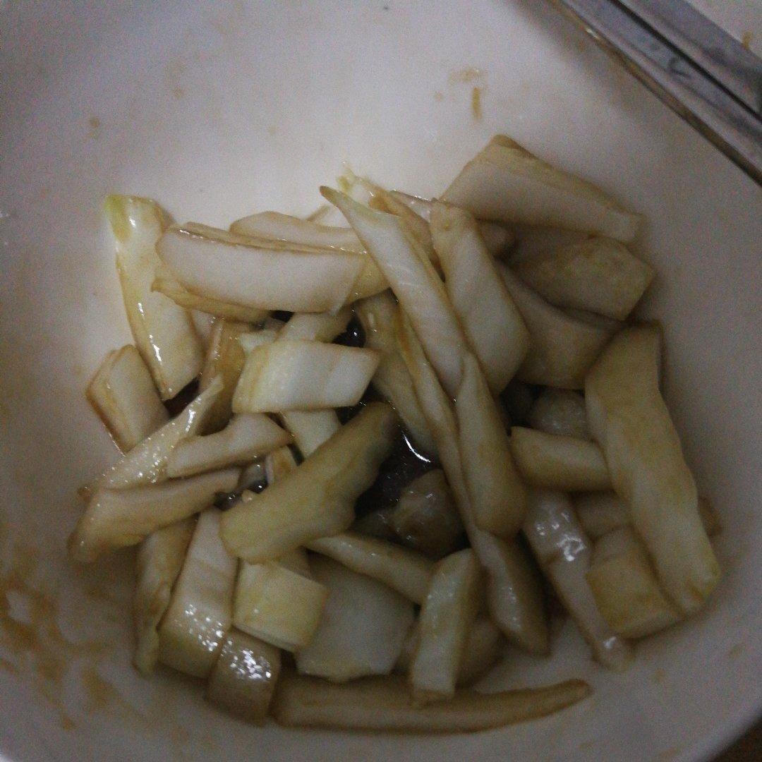 快手小咸菜～腌白菜梆子