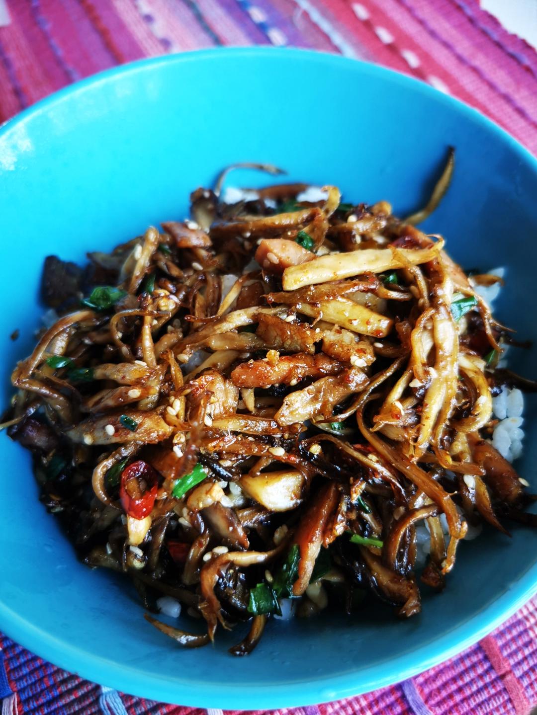 越嚼越香‼️比肉还要好吃👉干煸孜然杏鲍菇