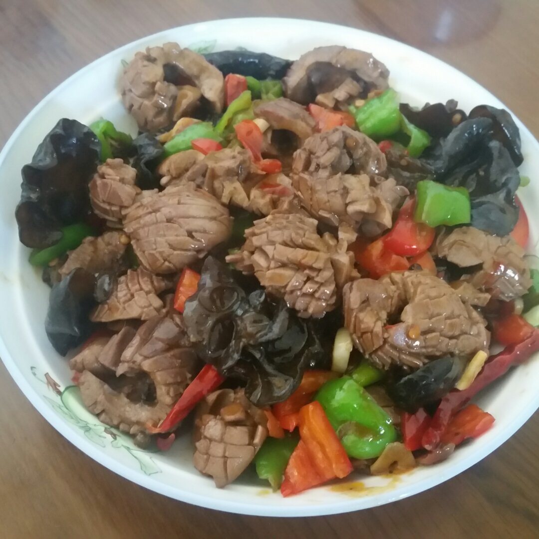 爆炒腰花