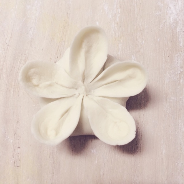 默笙做的梅花蒸饺