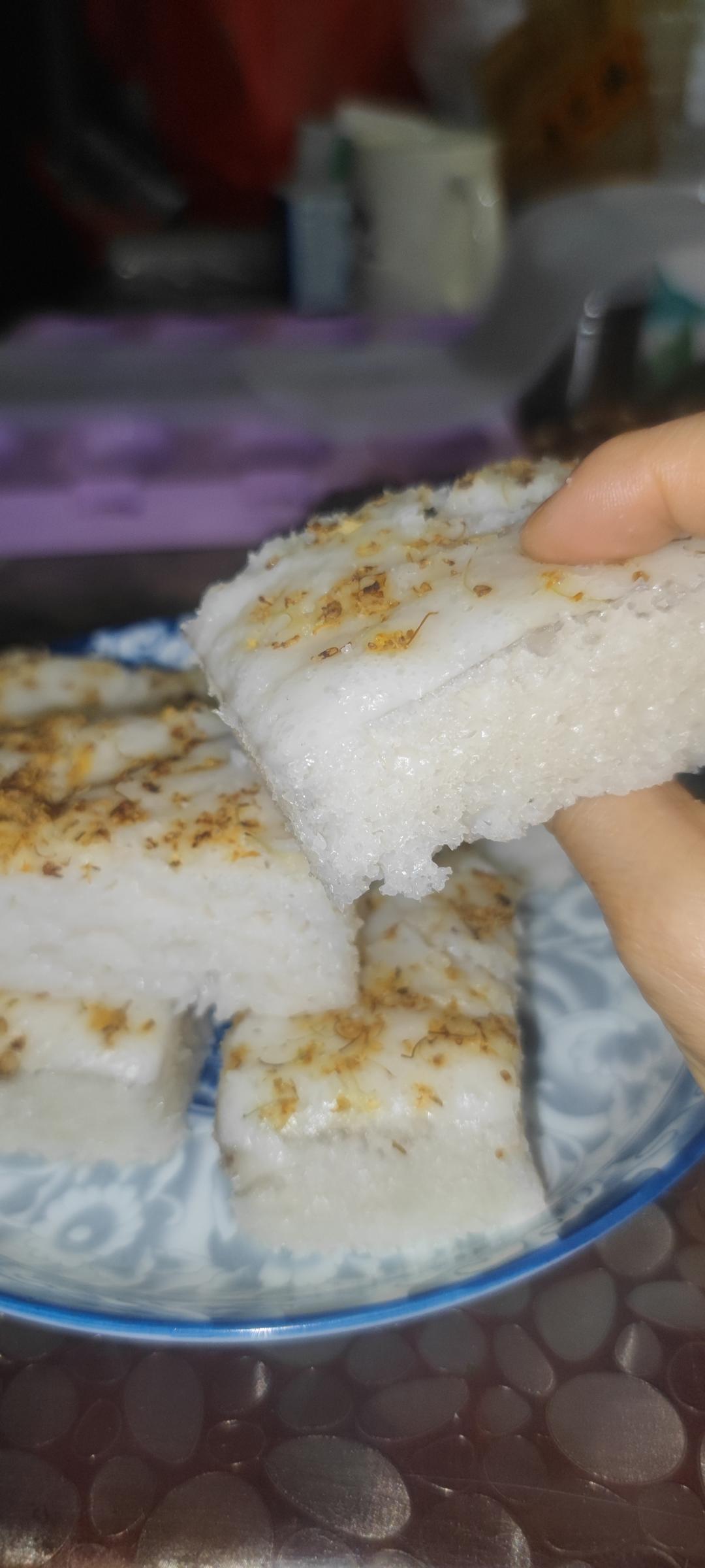 老南昌特色---米发糕/白糖发糕