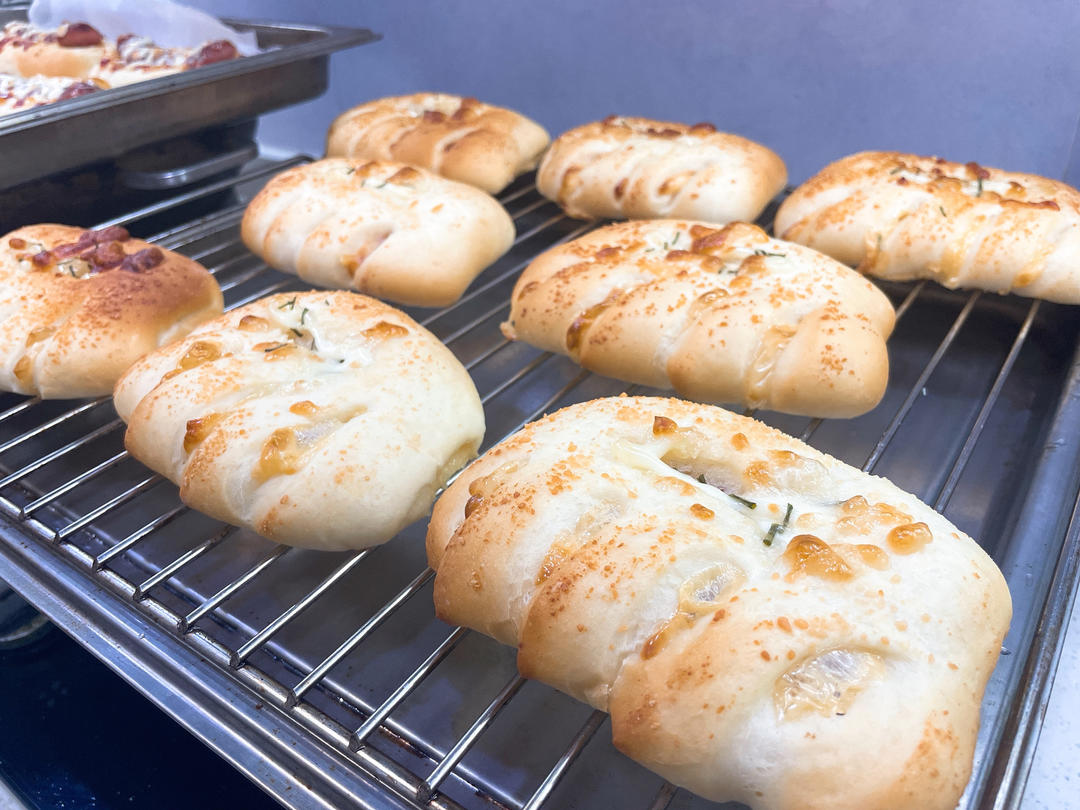 直接法万能面团－培根芝士包