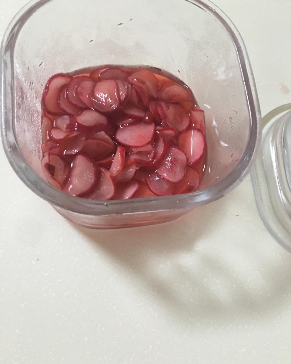 美貌腌水萝卜