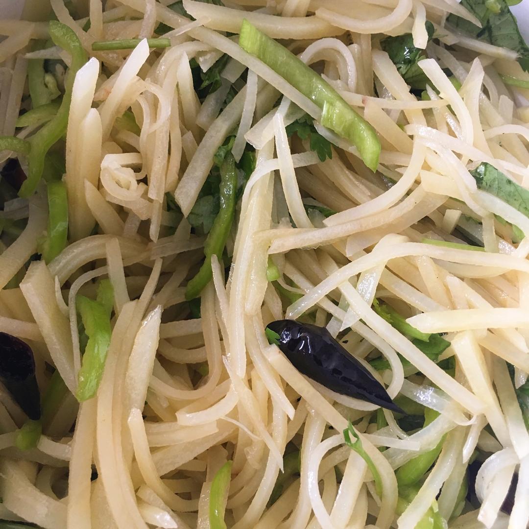 炝拌土豆丝