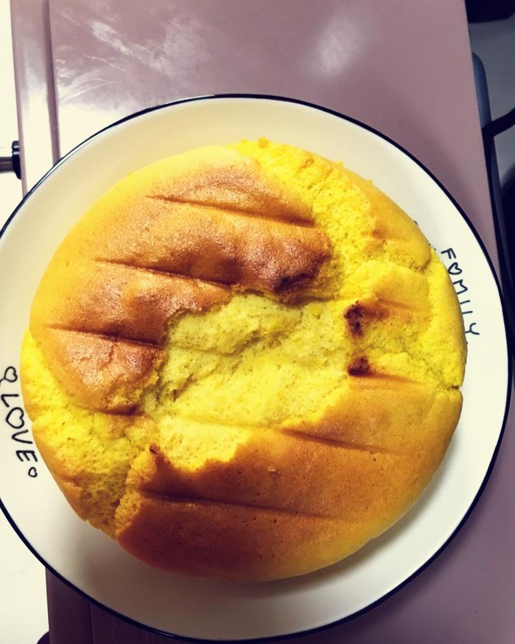 南瓜戚风蛋糕
