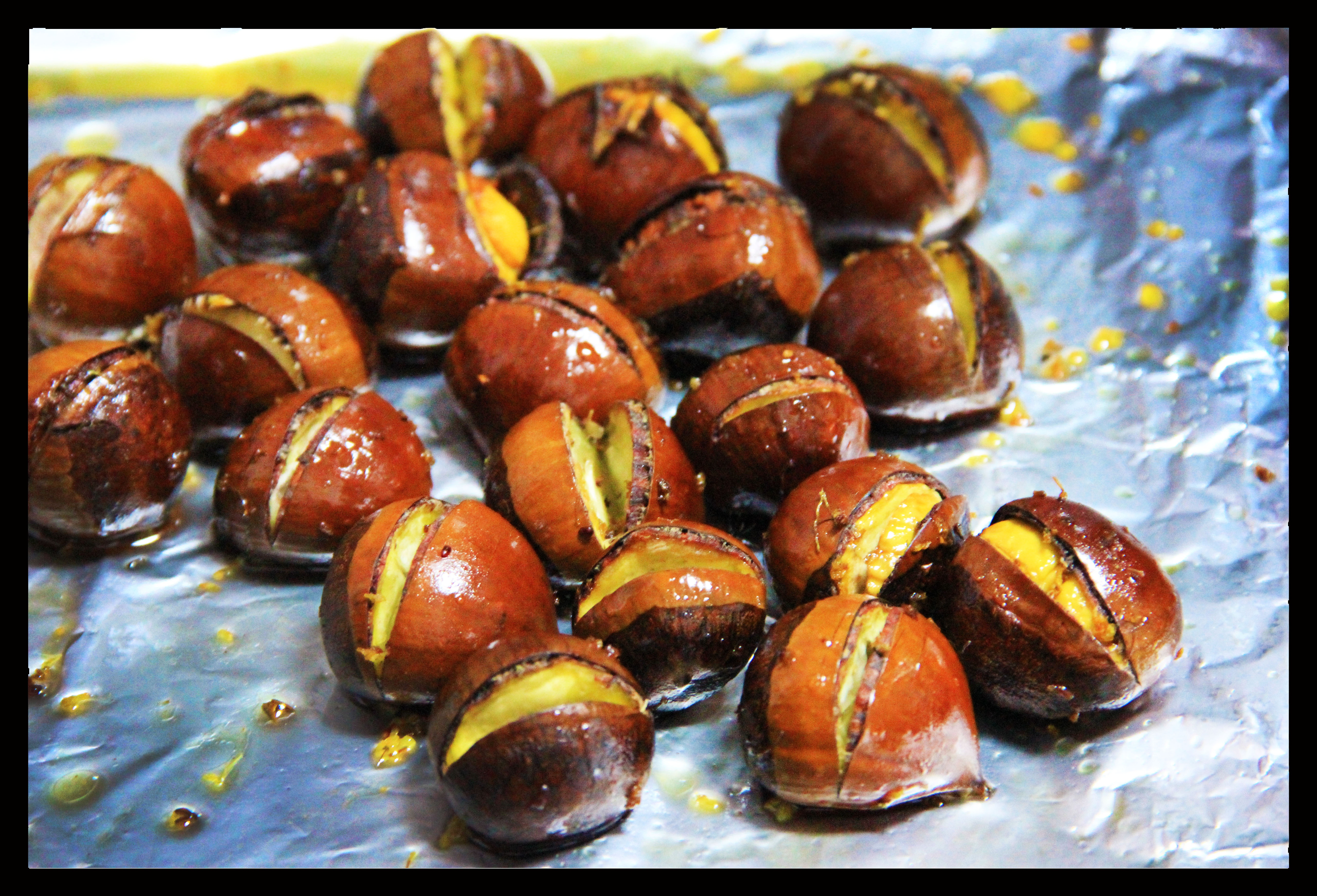 糖炒栗子烤箱版